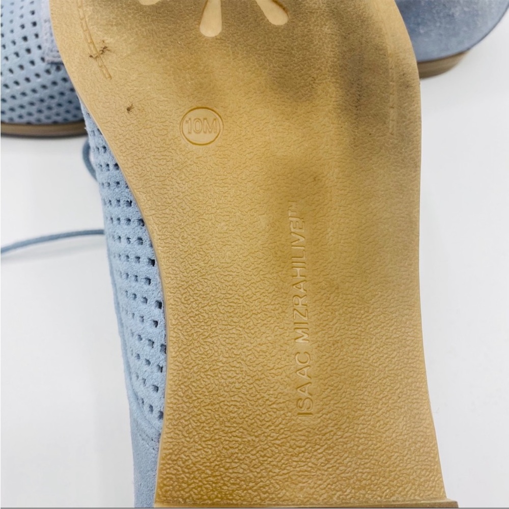 Isaac Mizrahi blue lace up loafers - Picture 4 of 5